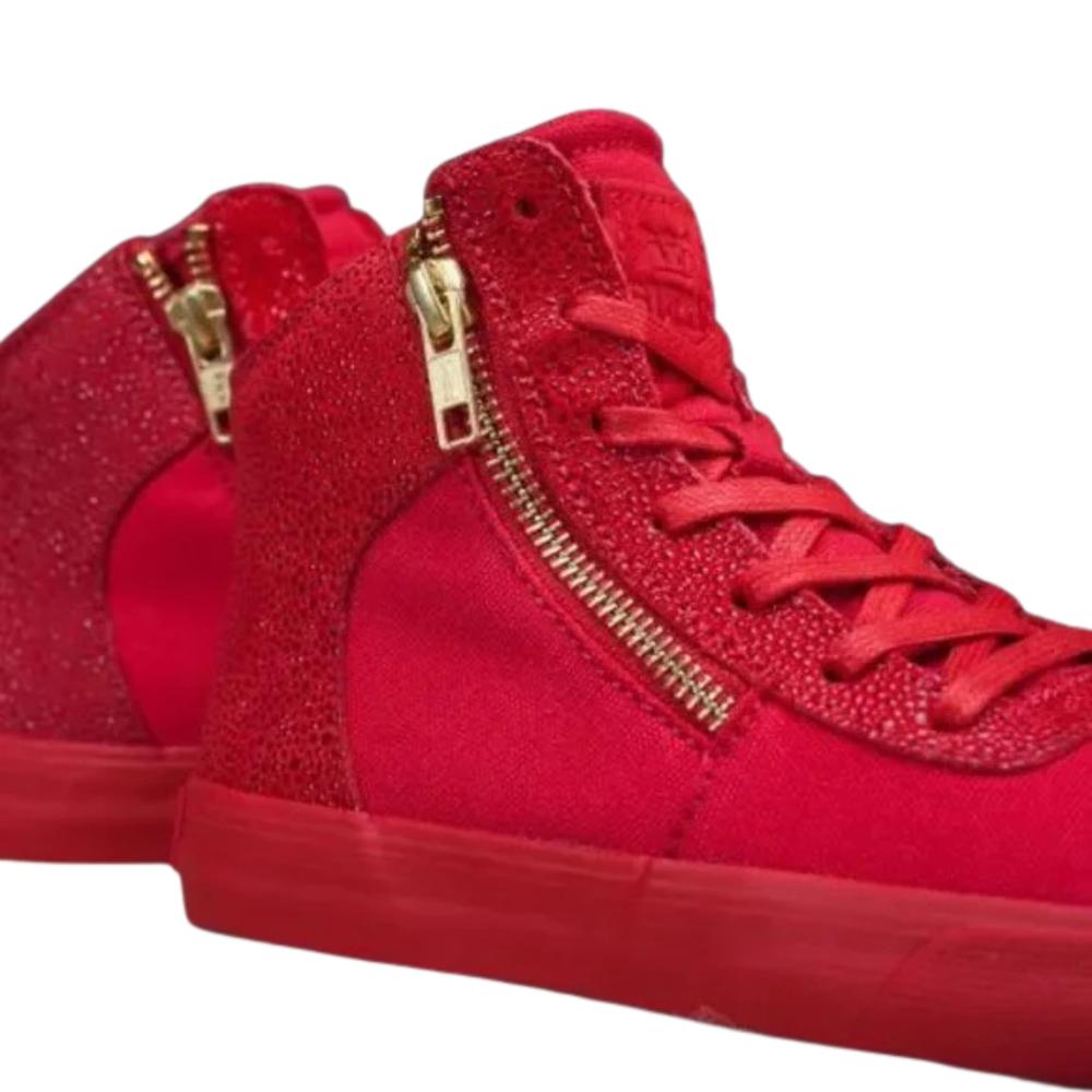 Foto 5 | Tenis Supra Cuttler Mujer Sport Rojo