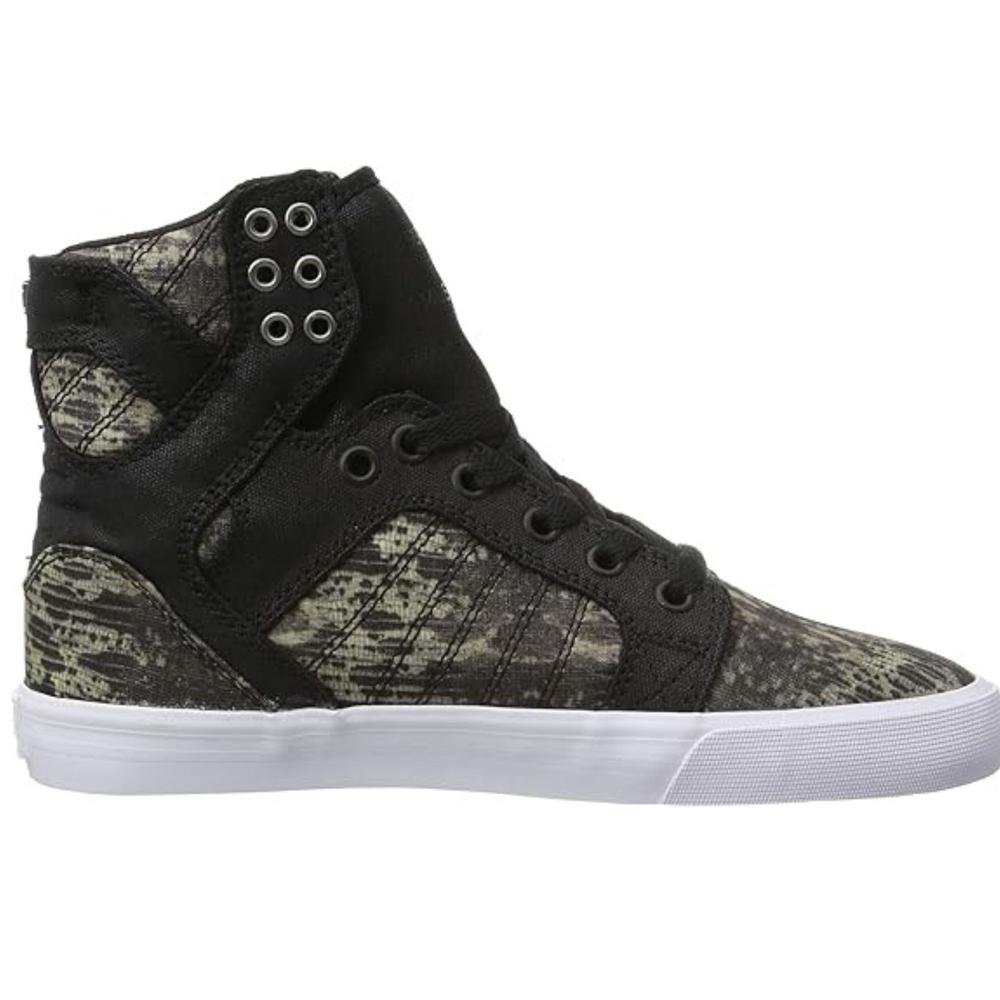 Foto 3 | Tenis Supra Skytop Mujer Livianos Negro