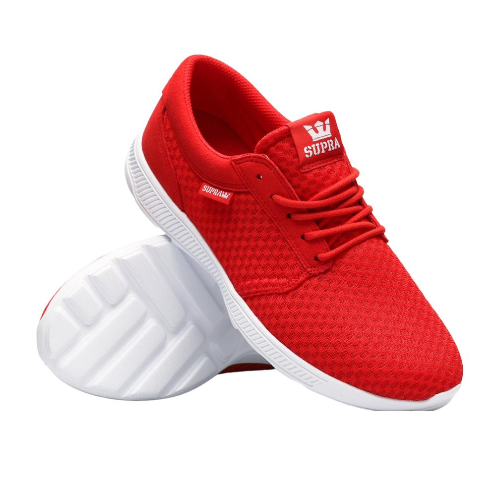 Foto 2 | Tenis Supra Womens Hammer Run Mujer Sport Rojo