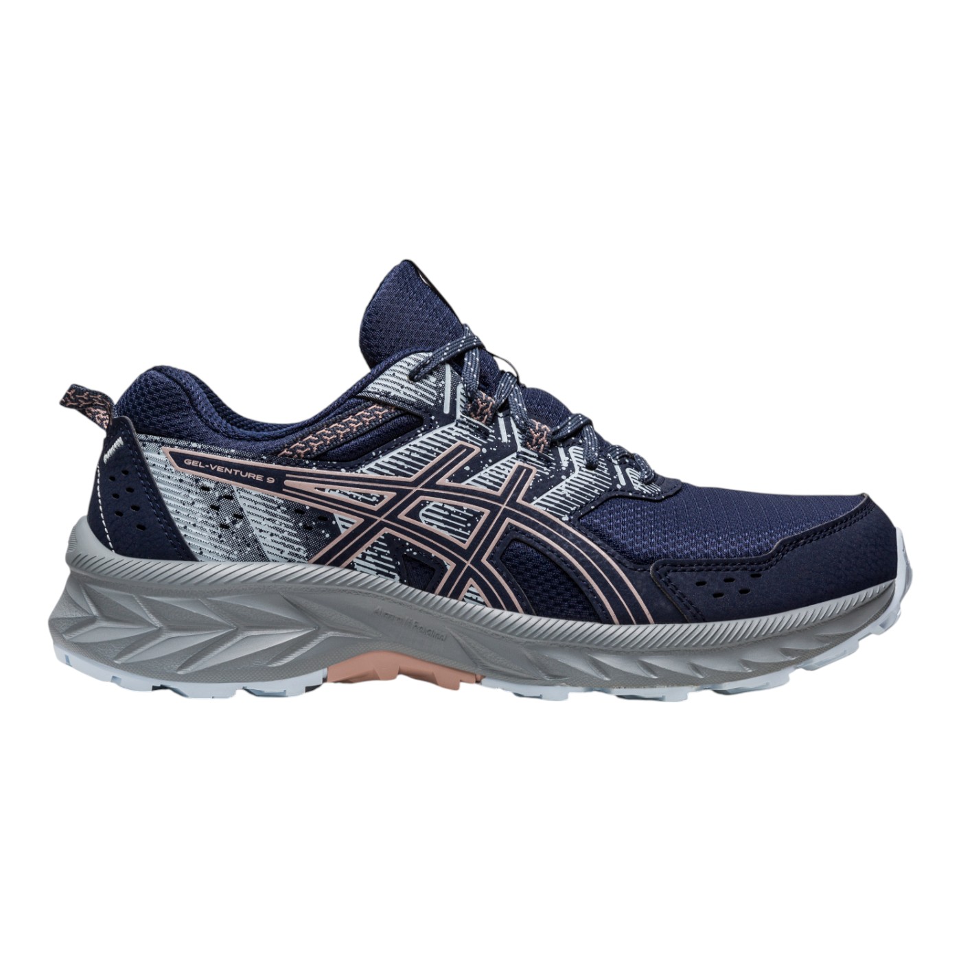 Tenis Asics Venture 9 Color Azul Para Mujer Modelo 1012b313401