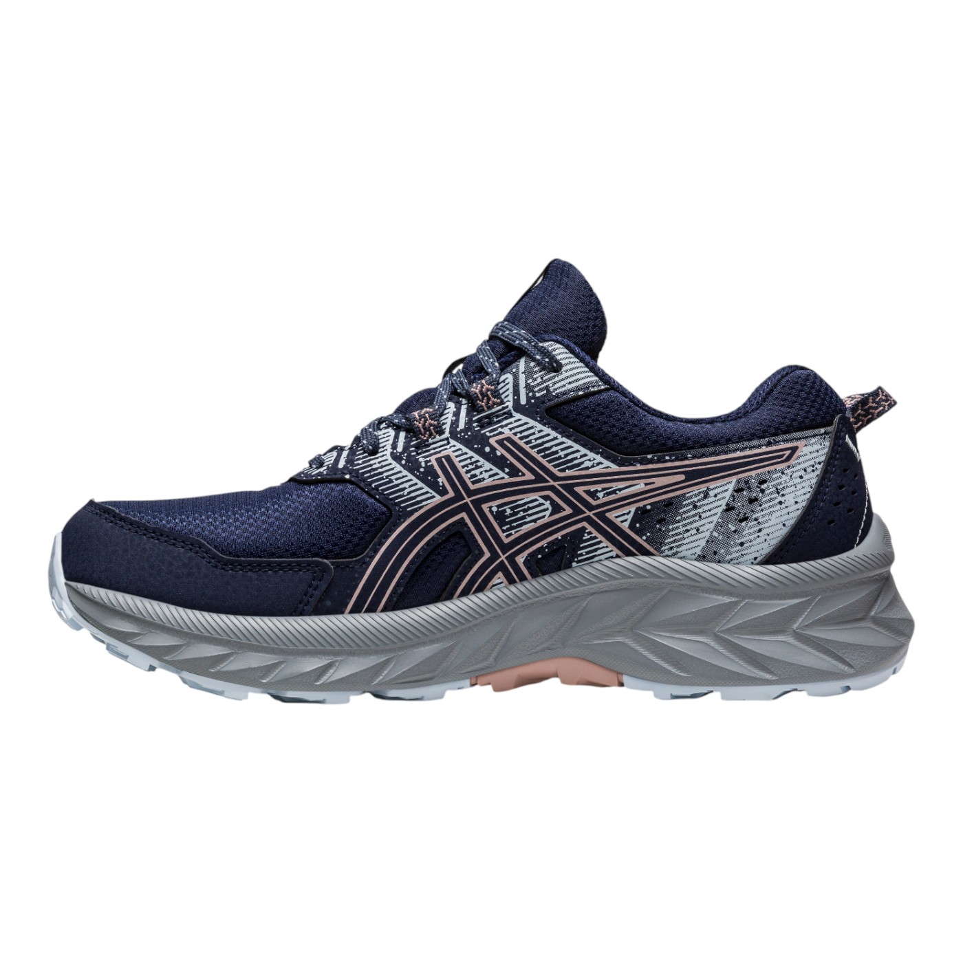 Foto 3 pulgar | Tenis Asics Venture 9 Color Azul Para Mujer Modelo 1012b313401