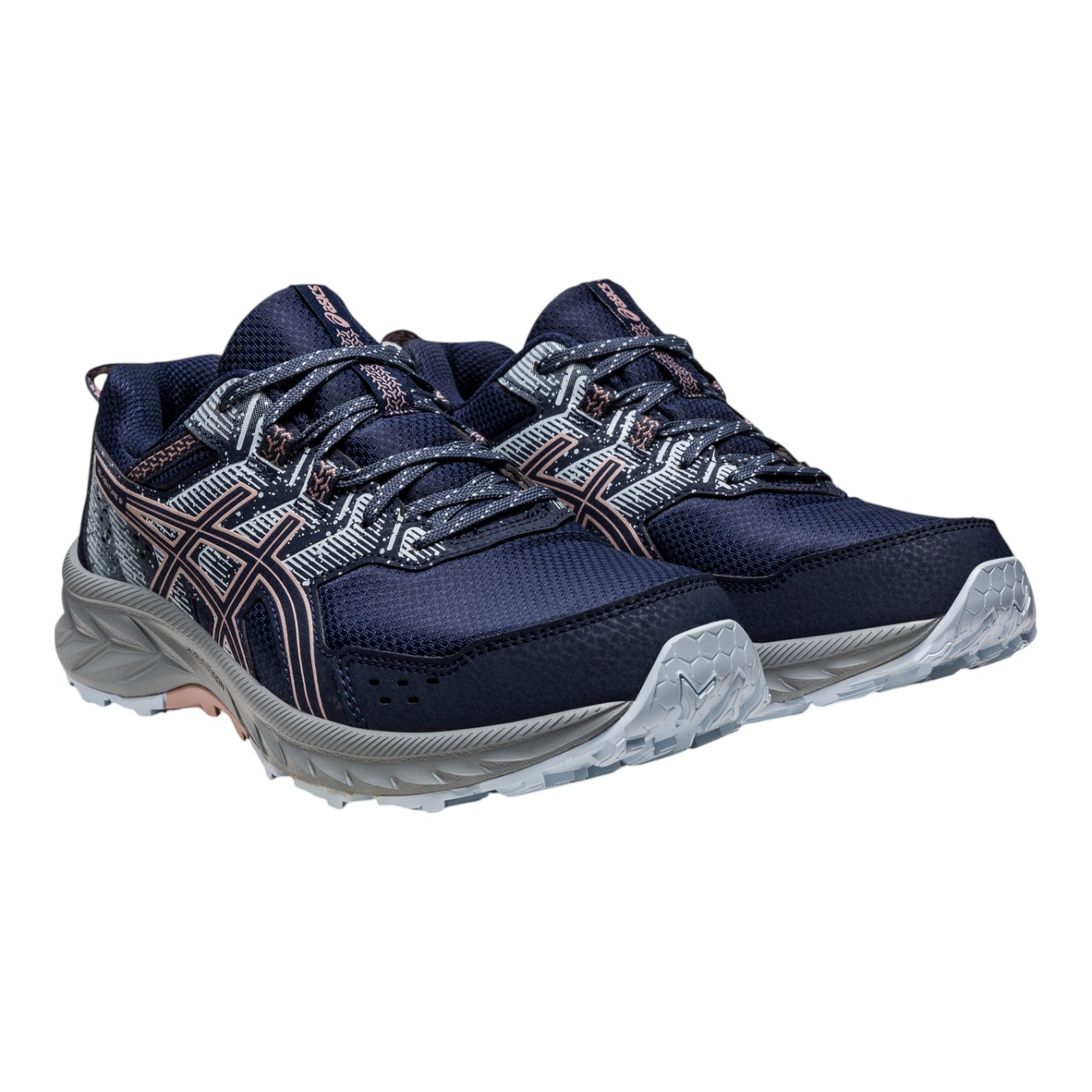 Foto 4 pulgar | Tenis Asics Venture 9 Color Azul Para Mujer Modelo 1012b313401