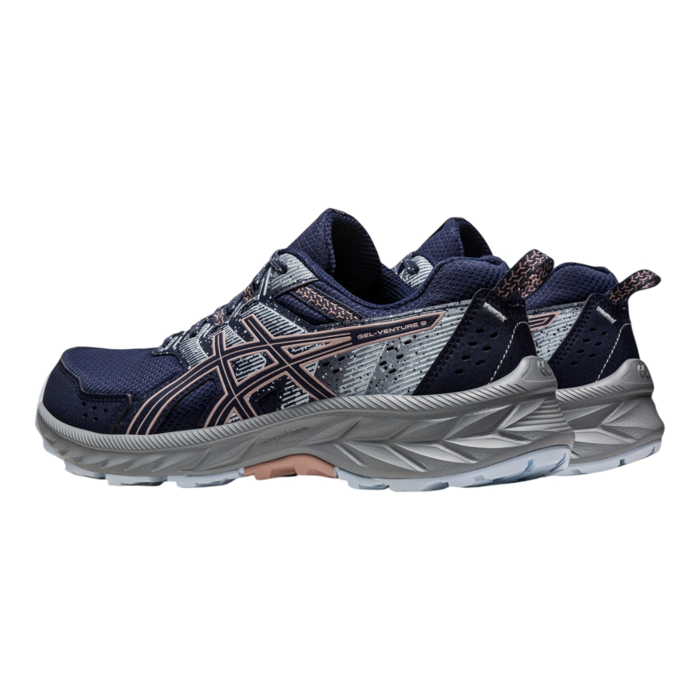 Foto 5 pulgar | Tenis Asics Venture 9 Color Azul Para Mujer Modelo 1012b313401