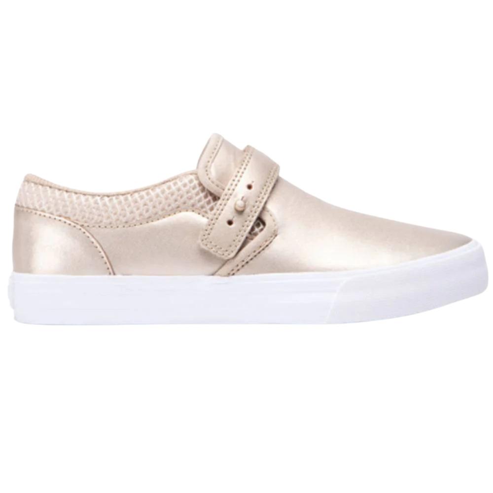 Tenis Supra Cubana Mujer Ligero Dorado