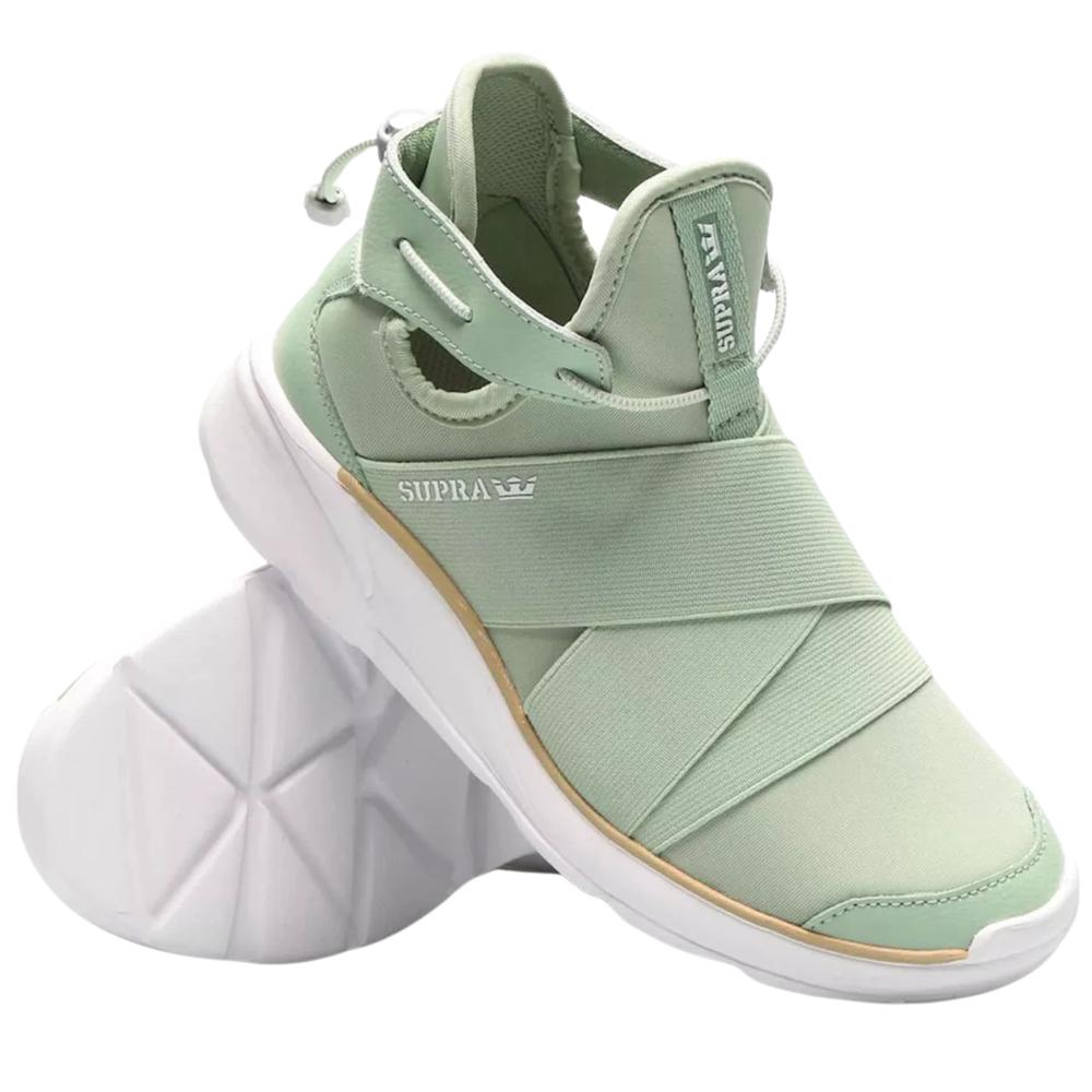 Foto 3 | Tenis Supra Anevay Mujer Comodos Deportivos Verde