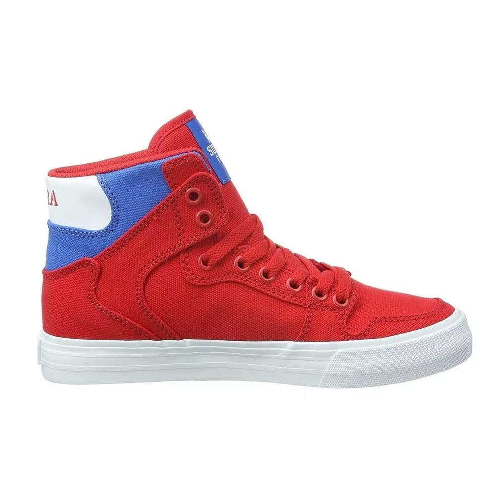 Foto 3 | Tenis Supra Vaider D Mujer Rojo Deportivos Rojo