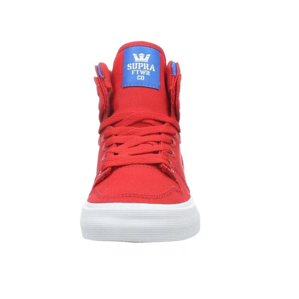 Foto 5 pulgar | Tenis Supra Vaider D Mujer Rojo Deportivos Rojo