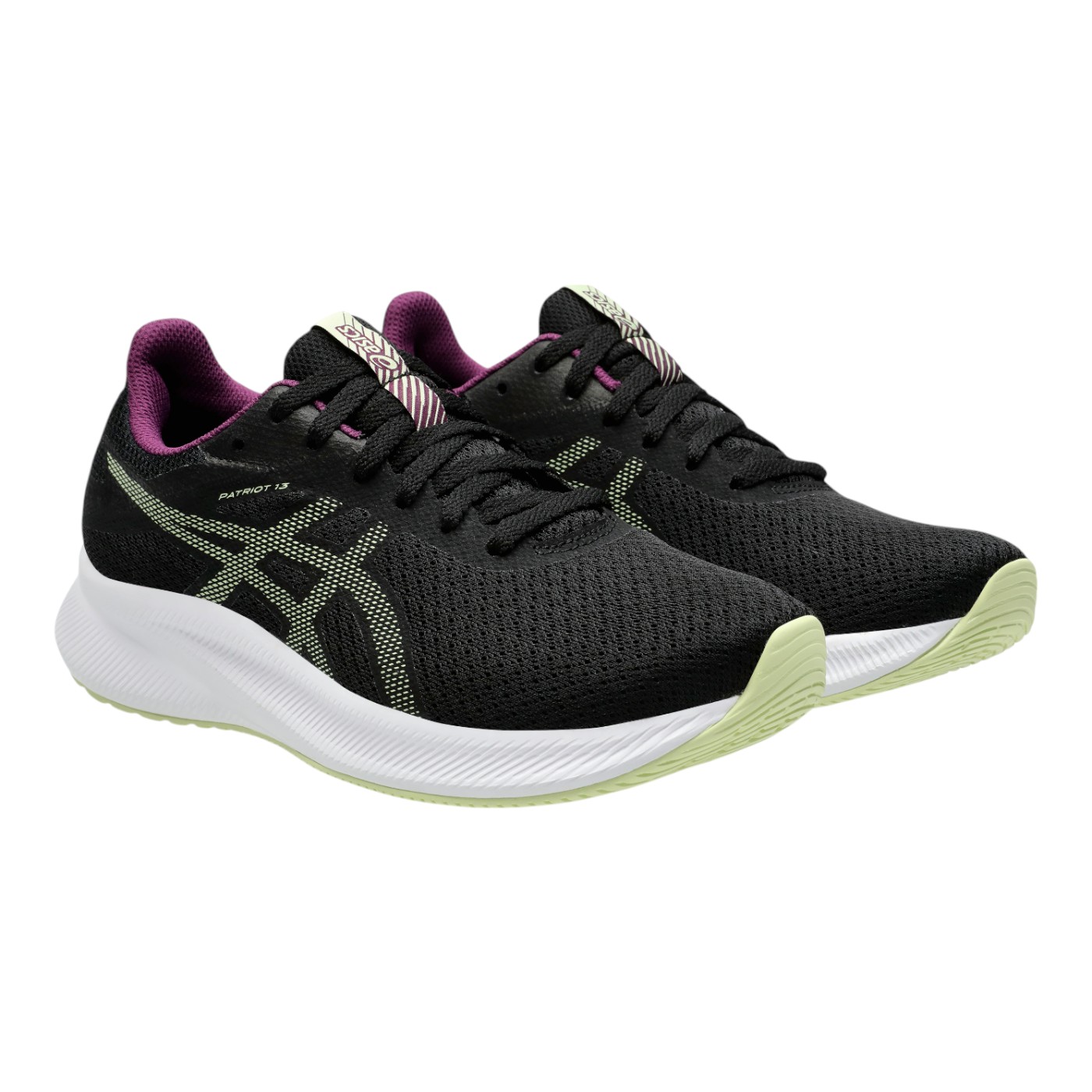 Foto 4 pulgar | Tenis Asics Patriot 13 Color Negro Para Mujer Modelo 1012b312007