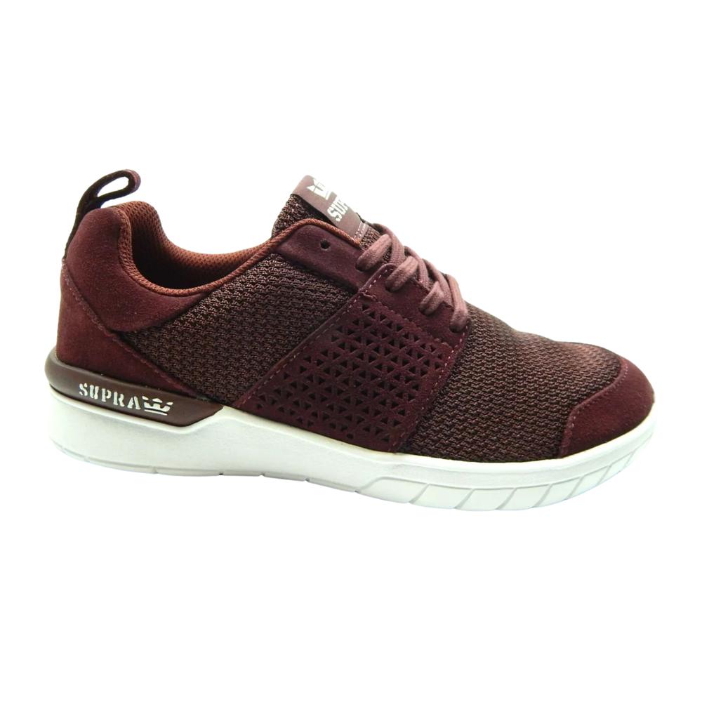 Tenis Supra Scissor Mujer Comodos Rojo