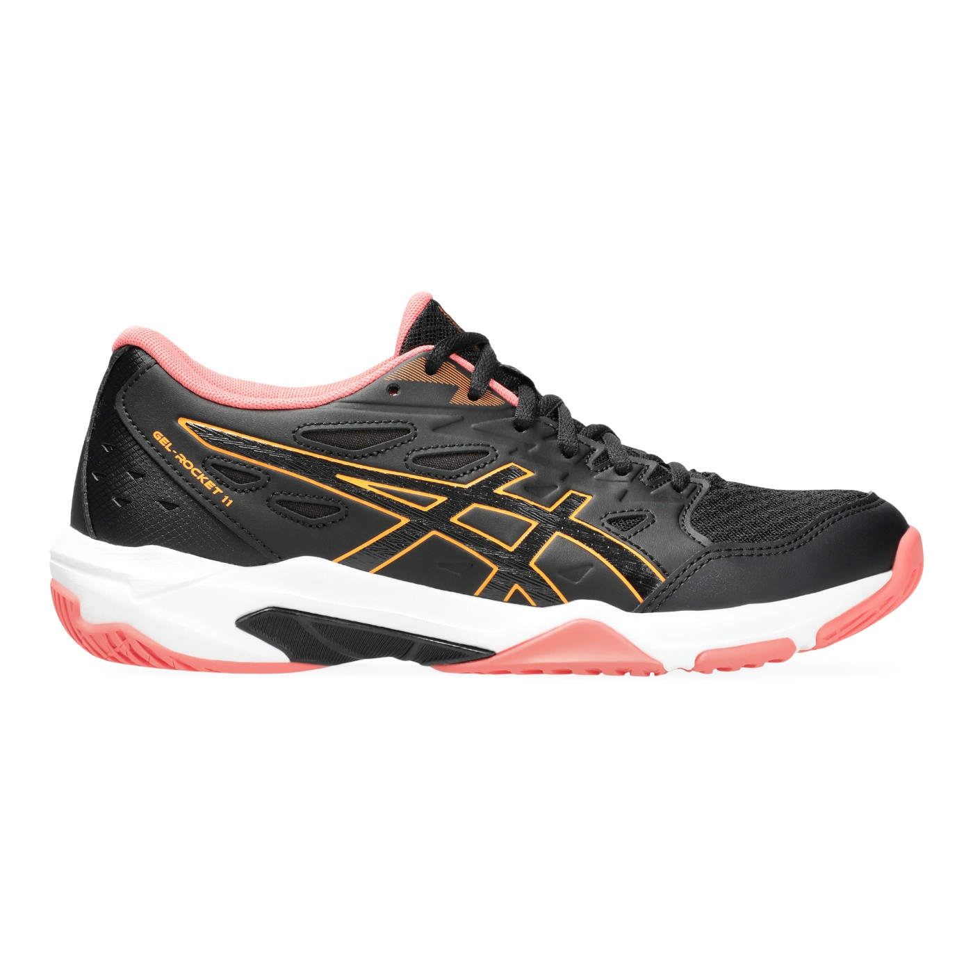 Tenis Asics Rocket 11  1072a093004 Negros para Mujer $1,800