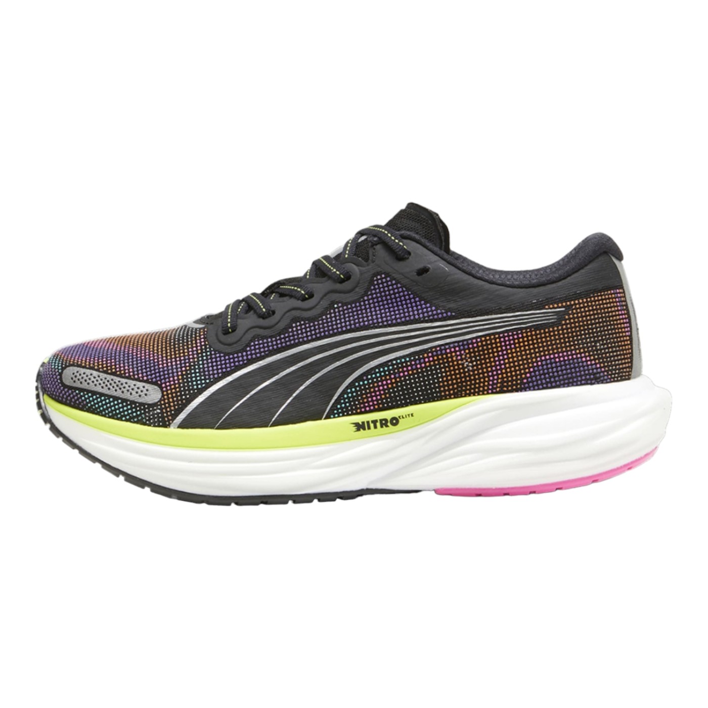 Foto 3 pulgar | Tenis Puma Deviate Nitro 2 Rush Wns para Mujer