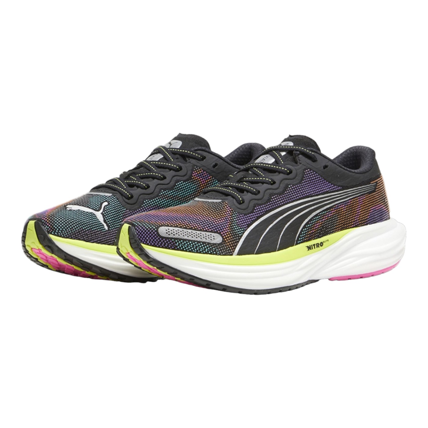 Foto 5 pulgar | Tenis Puma Deviate Nitro 2 Rush Wns para Mujer