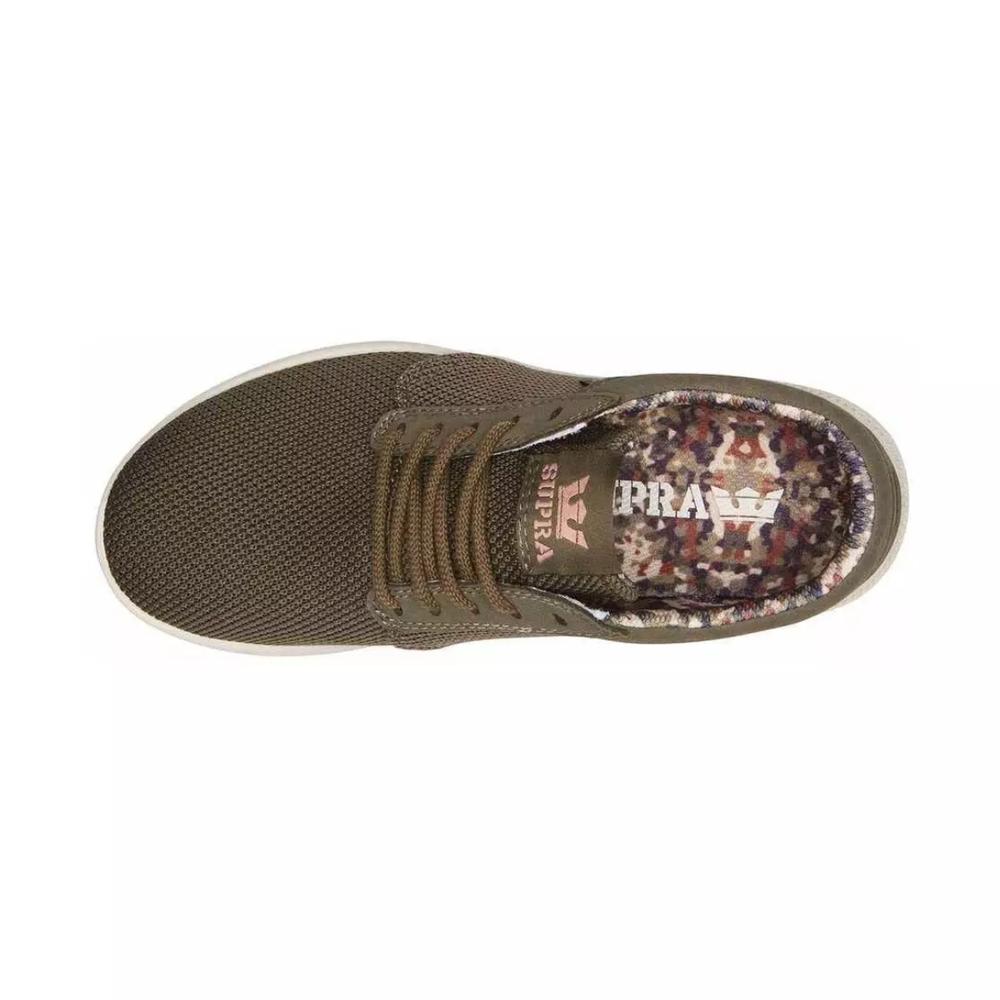 Foto 3 pulgar | Tenis Supra Womens Hammer Run Mujer Sport Deportivos Beige