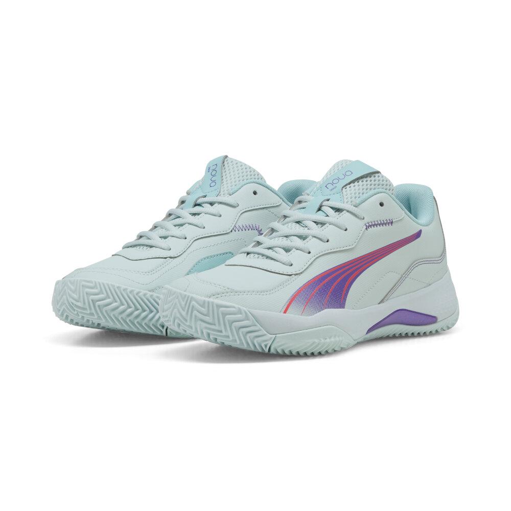 Foto 4 pulgar | Tenis Para Padel Puma Nova Smash Para Mujer Turquesa