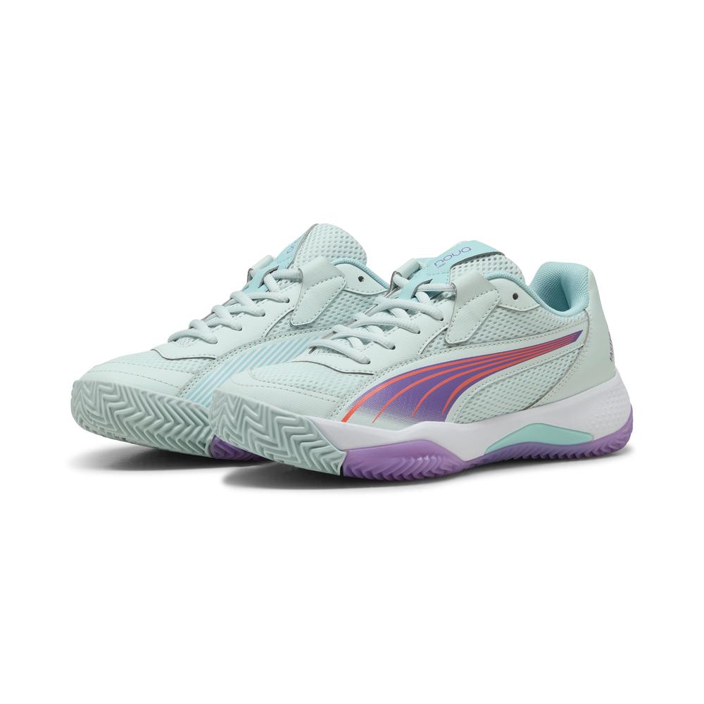 Foto 4 pulgar | Tenis Para Padel Puma Nova Court Para Mujer Turquesa