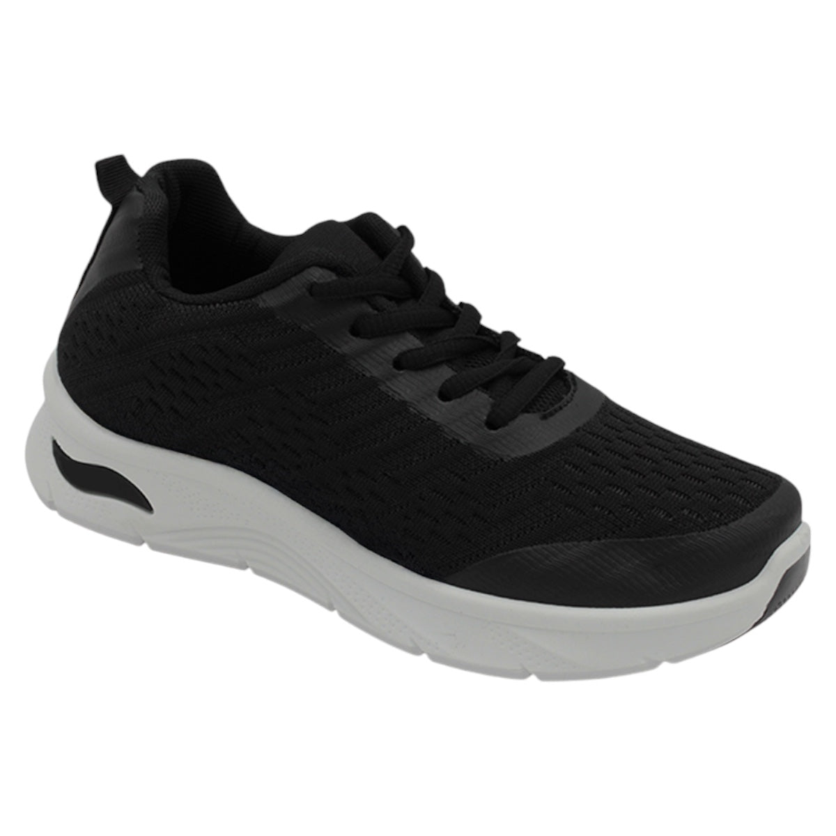 Tenis Para Entrenamiento Exterior Textil Color Negro Para Mujer De Rbmove