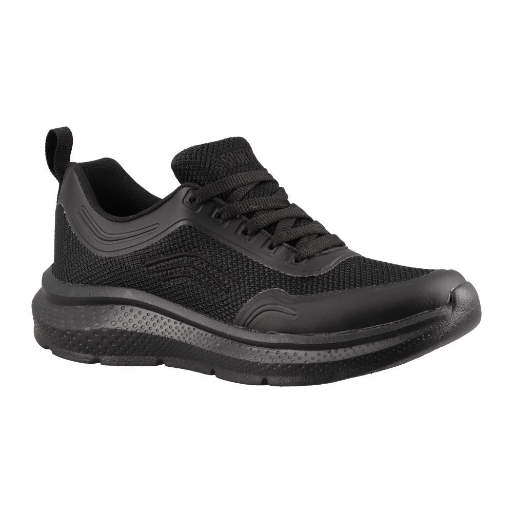 Foto 3 pulgar | Tenis Sport Corvet Mujer Correr Negro