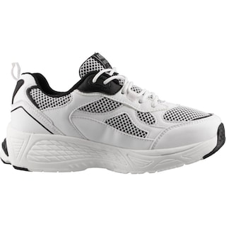 Foto 1 | Tenis Mujer Ovx Casual Urbano Comodo Agujetas Blanco