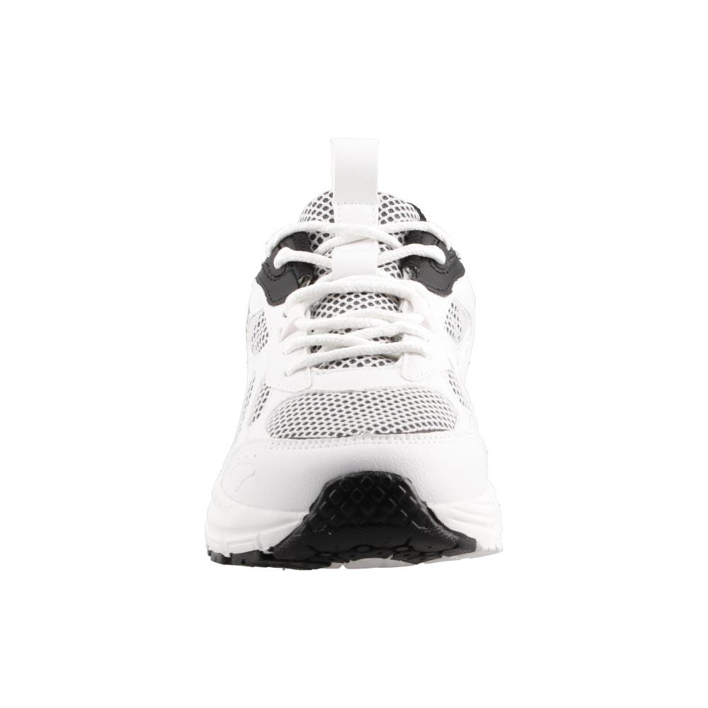 Foto 5 pulgar | Tenis Mujer Ovx Casual Urbano Comodo Agujetas Blanco