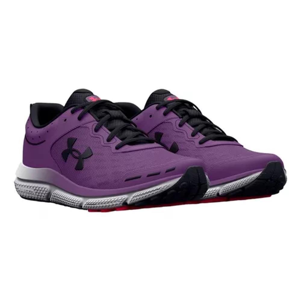 Foto 4 pulgar | Tenis Deportivos Under Armour Mujer Original Sports Running Violeta Oscuro