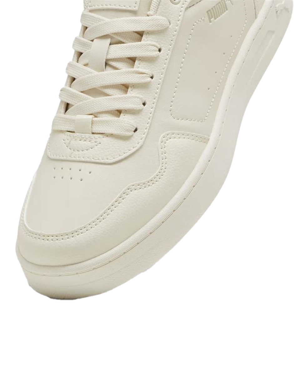 Foto 6 pulgar | Tenis Puma Beige Court Classy para Mujer