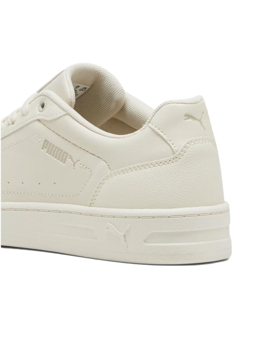 Foto 7 pulgar | Tenis Puma Beige Court Classy para Mujer