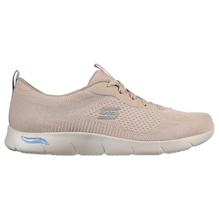 Foto 1 | Tenis Skechers Sport Beige para Mujer