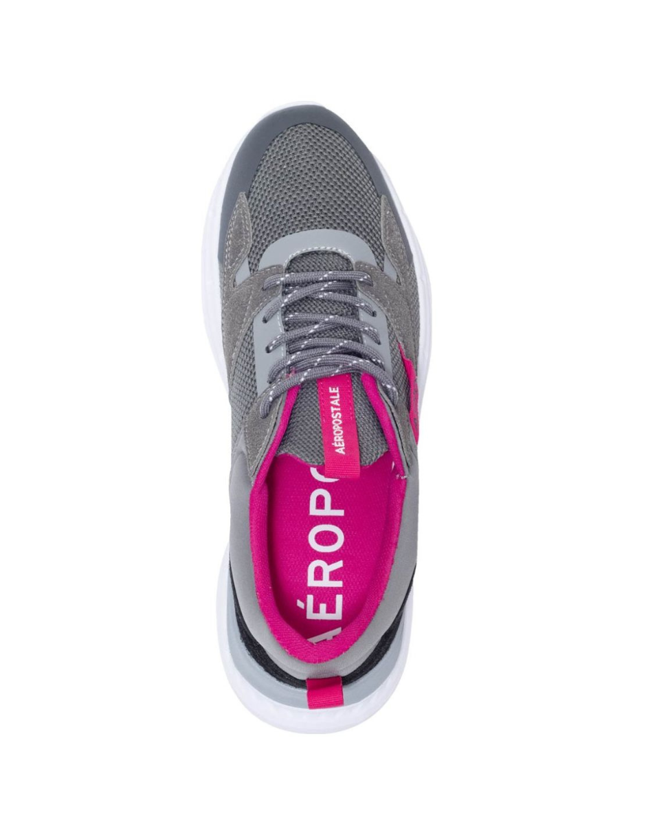 Foto 3 | Tenis Aéropostale Gris para Dama