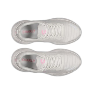 Foto 4 | Tenis Charly Sport Running Textil Blanco para Mujer