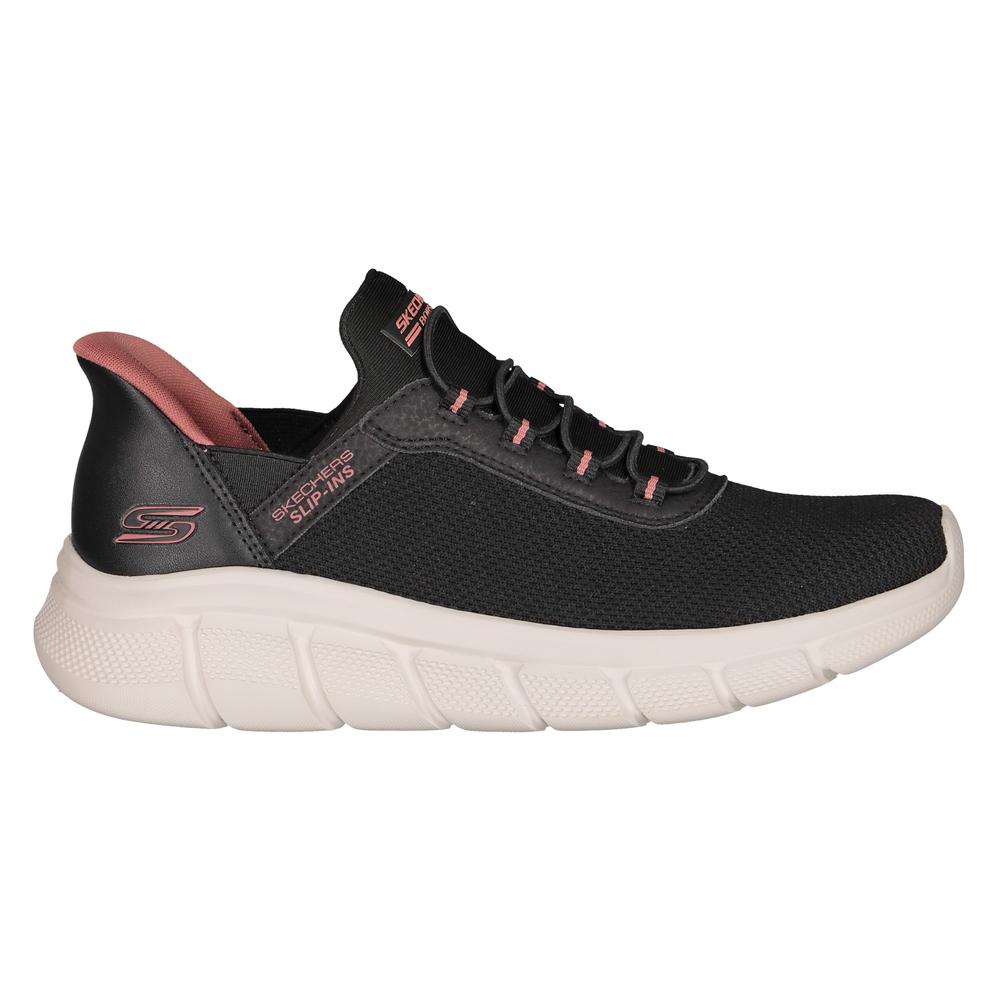 Foto 2 pulgar | Tenis Skechers Slips In Correr Negro para Mujer