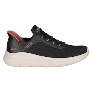 Foto 1 | Tenis Skechers Slips In Correr Negro para Mujer