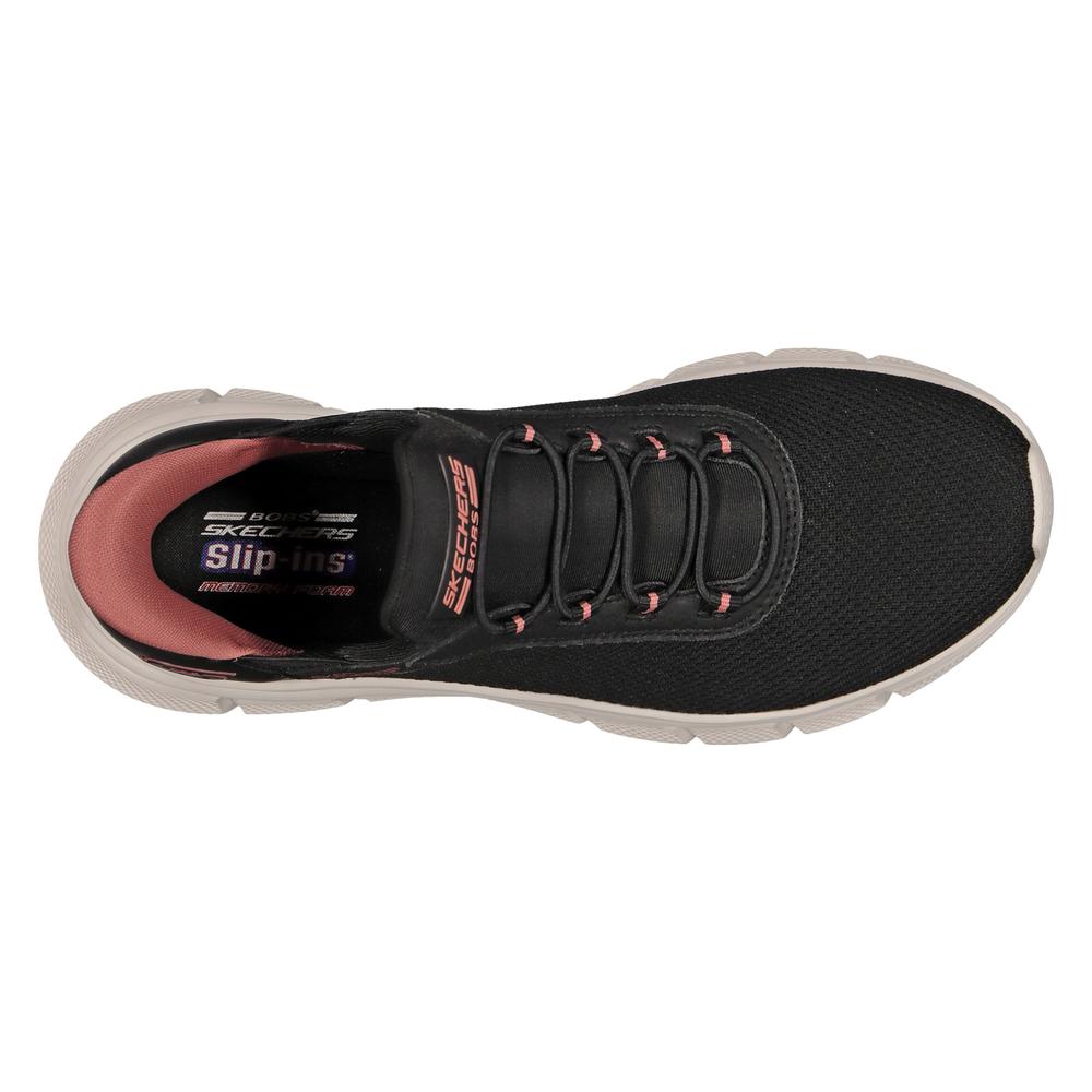 Foto 5 pulgar | Tenis Skechers Slips In Correr Negro para Mujer