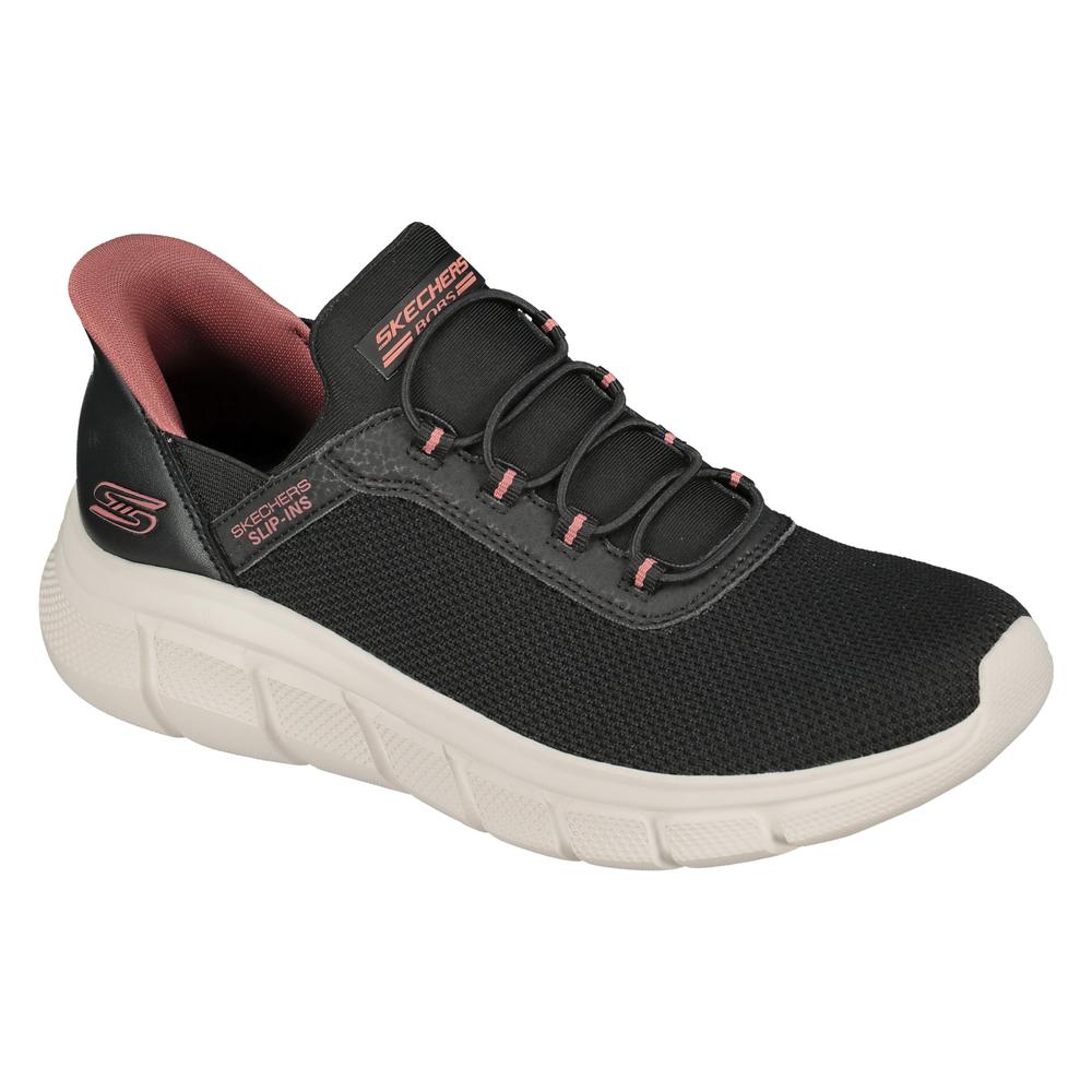 Foto 6 pulgar | Tenis Skechers Slips In Correr Negro para Mujer