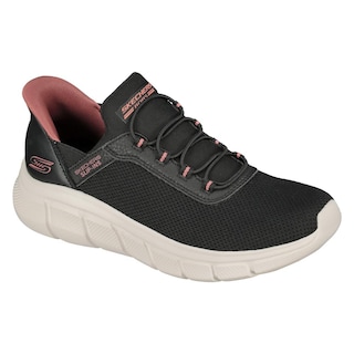 Foto 5 | Tenis Skechers Slips In Correr Negro para Mujer