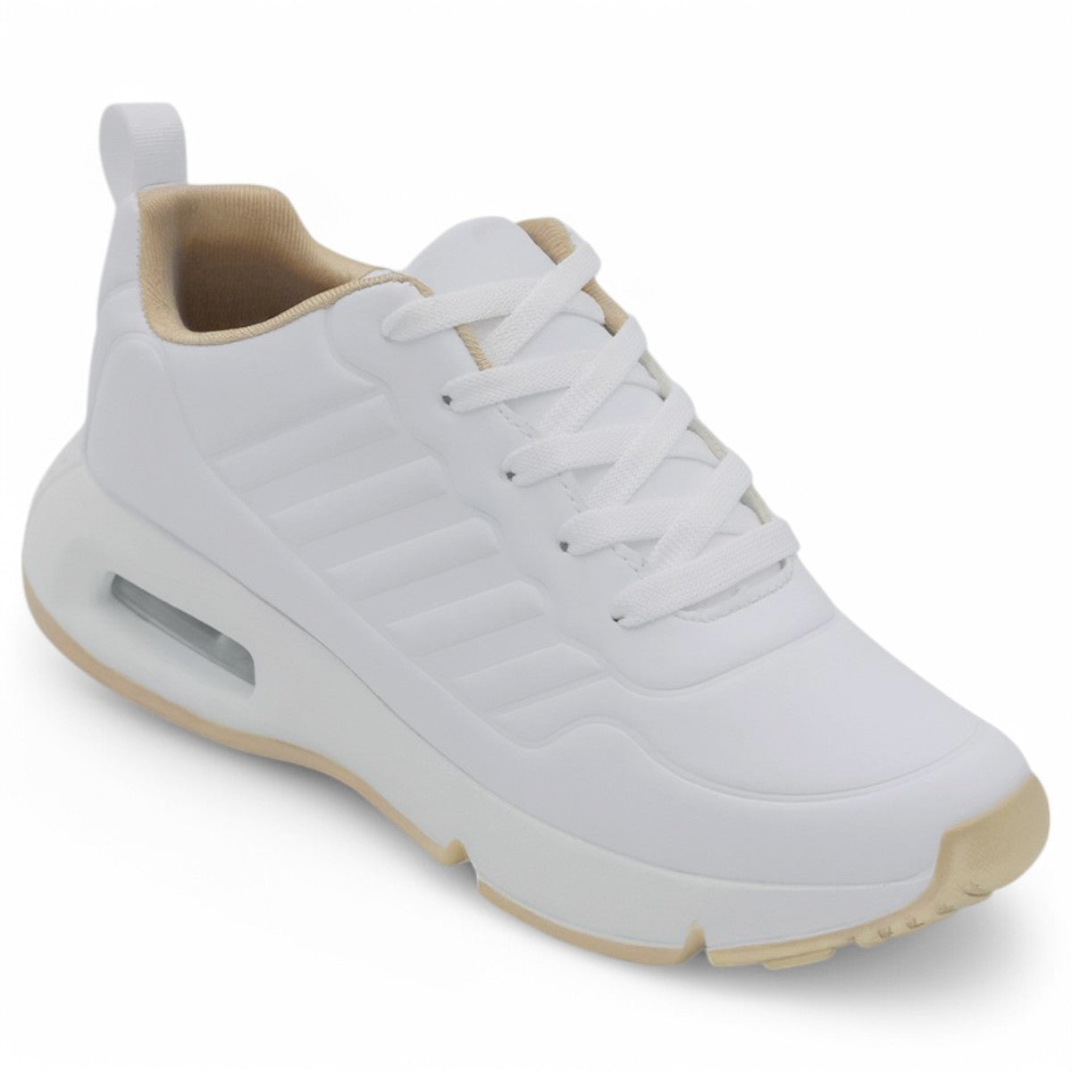 Foto 1 | Tenis Para Entrenamiento Exterior Sintético Color Blanco Para Mujer De Rbmove
