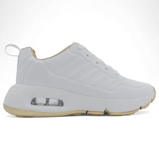 Foto 2 | Tenis Para Entrenamiento Exterior Sintético Color Blanco Para Mujer De Rbmove