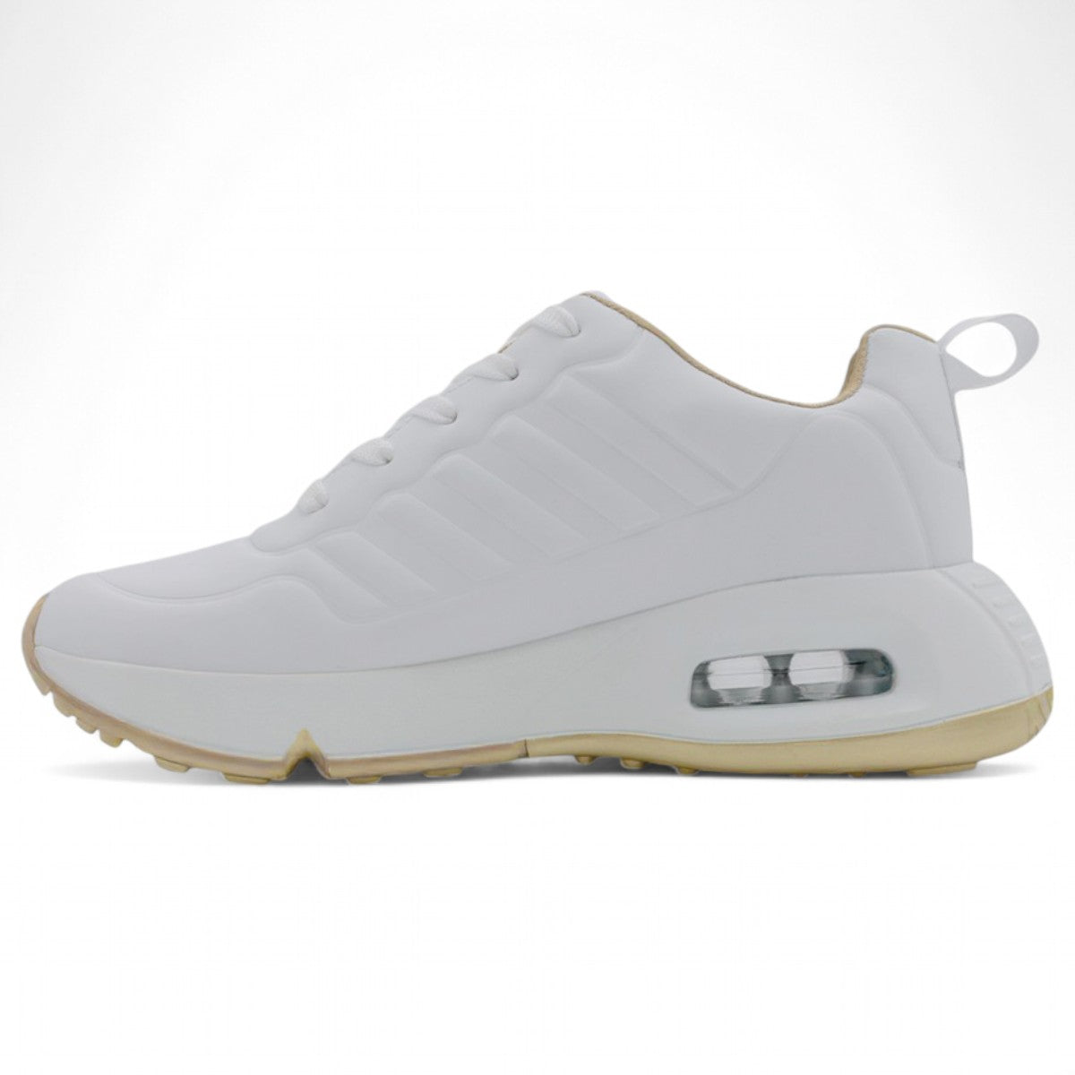 Foto 4 | Tenis Para Entrenamiento Exterior Sintético Color Blanco Para Mujer De Rbmove