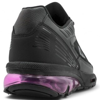 Foto 3 | Tenis Para Entrenamiento Exterior Piel Vegana Color Negro Para Mujer De Rbmove