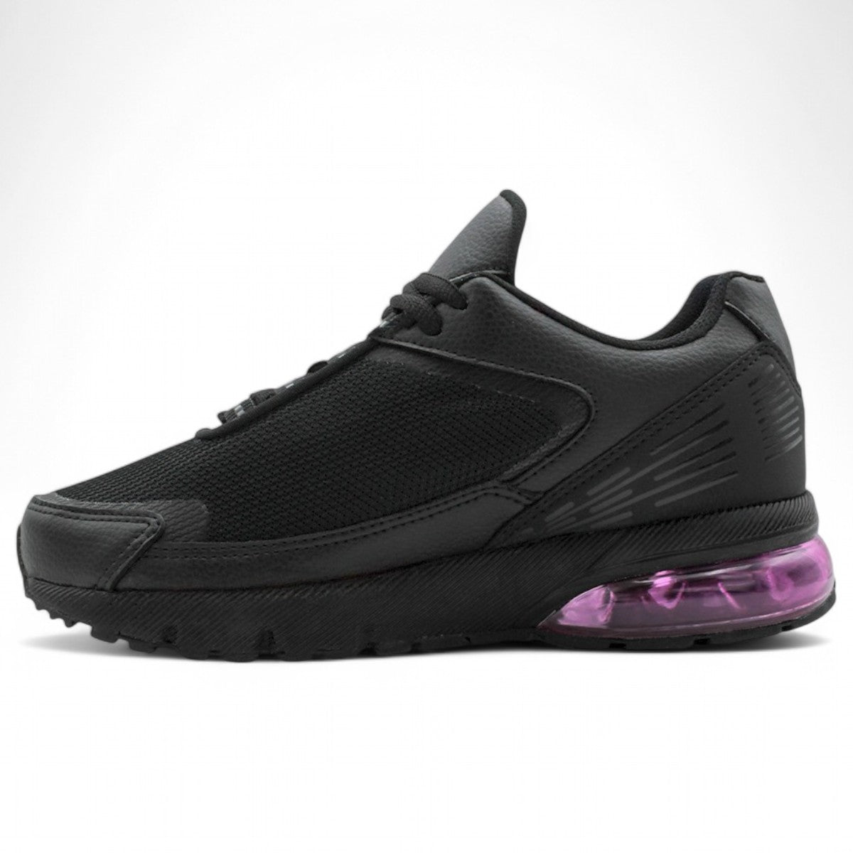 Foto 5 pulgar | Tenis Para Entrenamiento Exterior Piel Vegana Color Negro Para Mujer De Rbmove