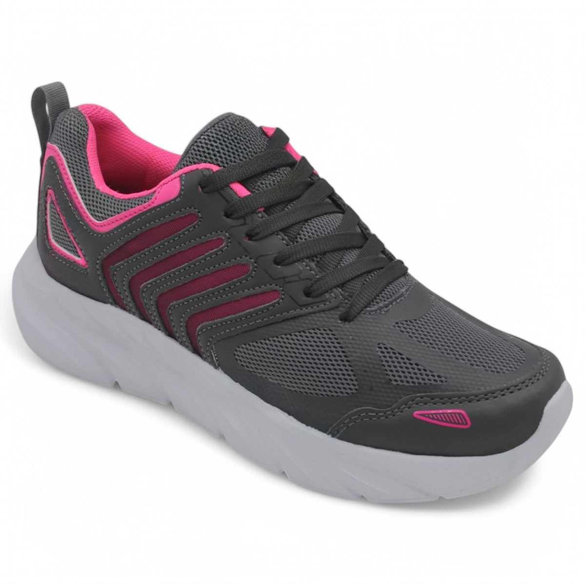 Foto 2 pulgar | Tenis Para Correr Exterior Textil Color Gris Para Mujer De Rbmove