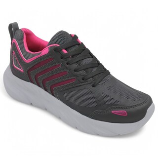 Foto 1 | Tenis Para Correr Exterior Textil Color Gris Para Mujer De Rbmove