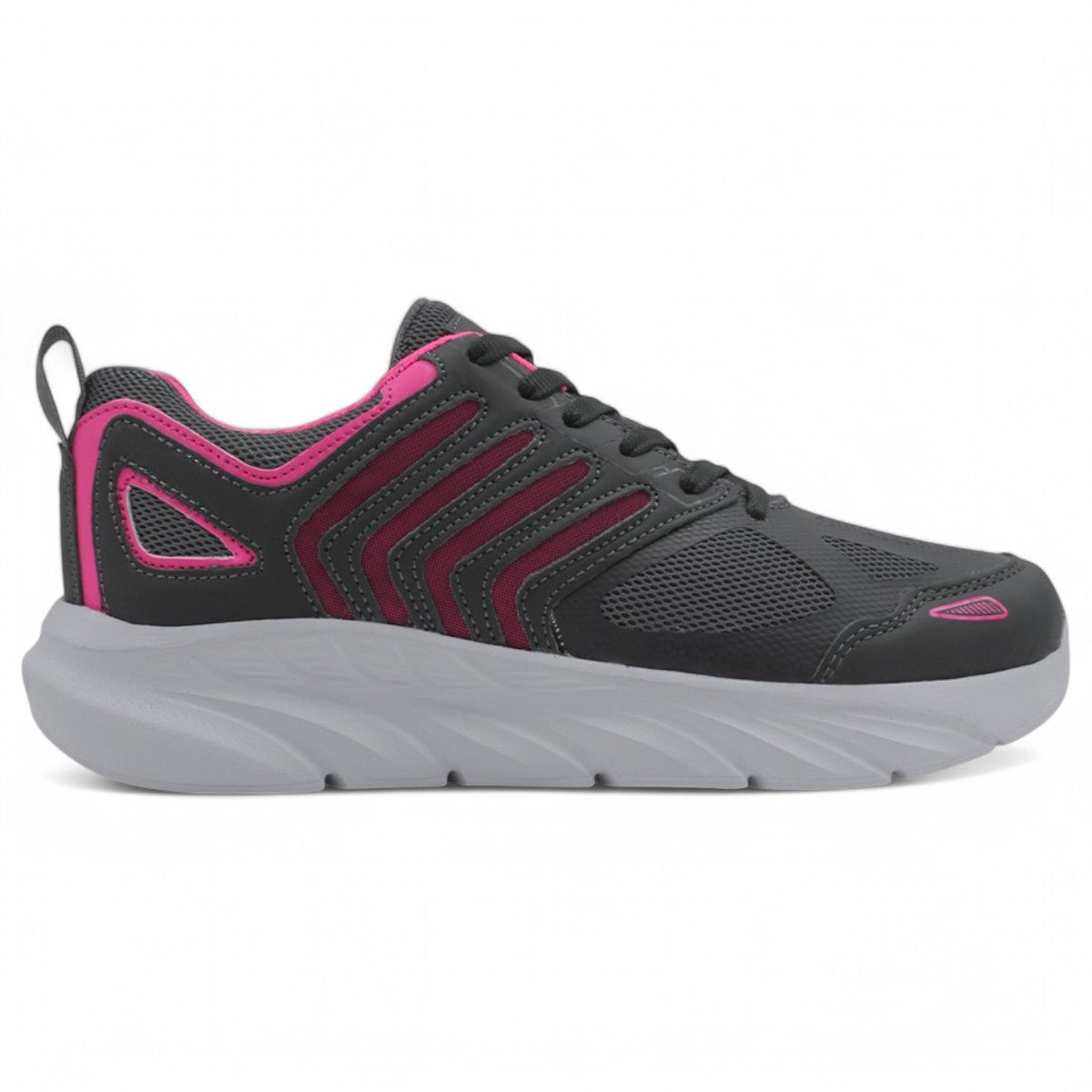 Foto 3 pulgar | Tenis Para Correr Exterior Textil Color Gris Para Mujer De Rbmove
