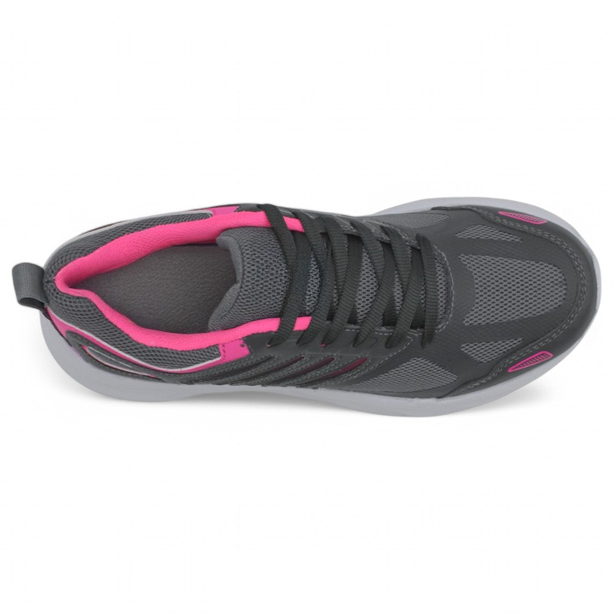 Foto 6 pulgar | Tenis Para Correr Exterior Textil Color Gris Para Mujer De Rbmove
