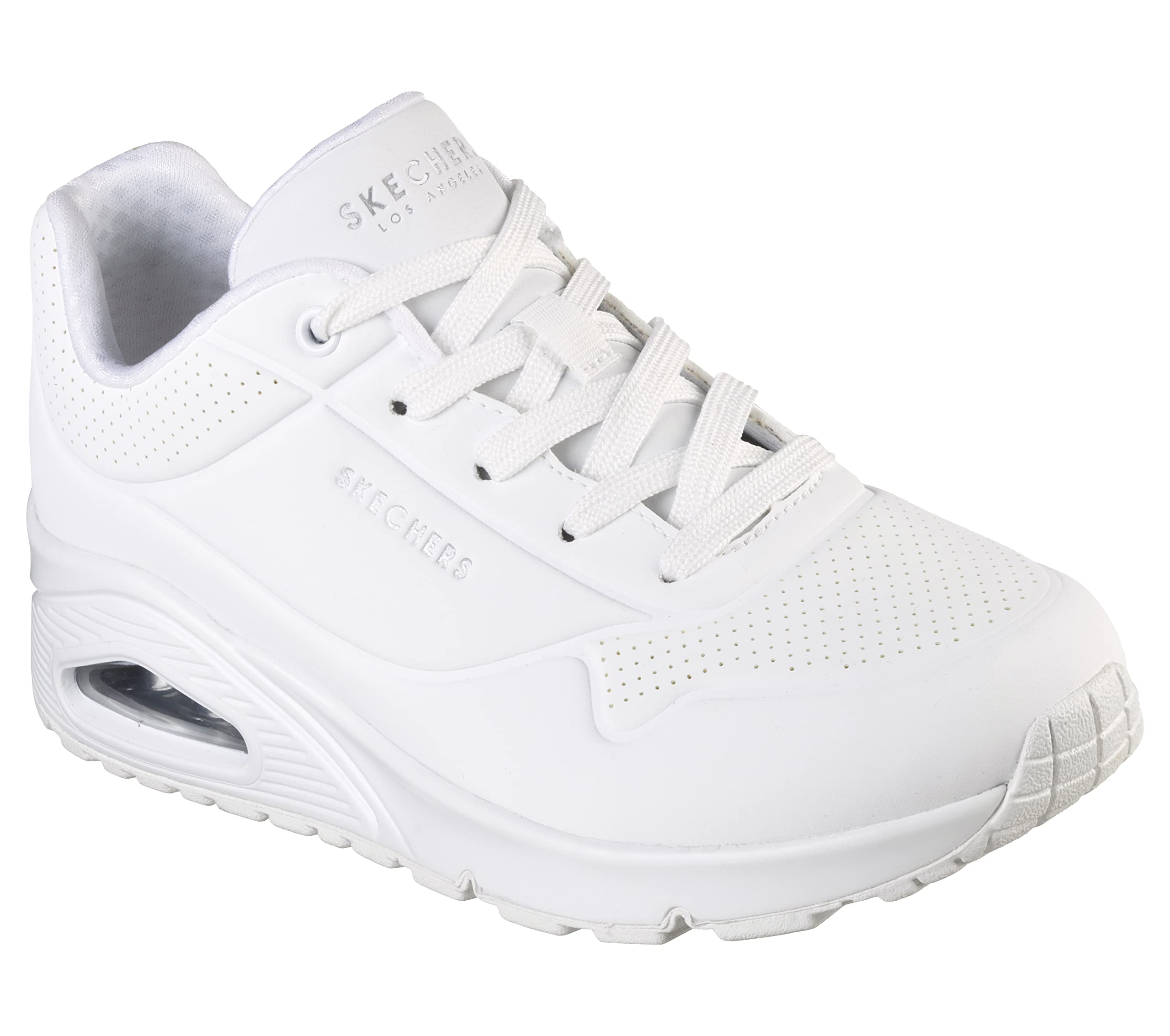 Foto 2 pulgar | Tenis Skechers Uno-Stand On Air Blancos para Mujer - Venta Internacional