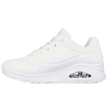 Foto 4 | Tenis Skechers Uno-Stand On Air Blancos para Mujer - Venta Internacional