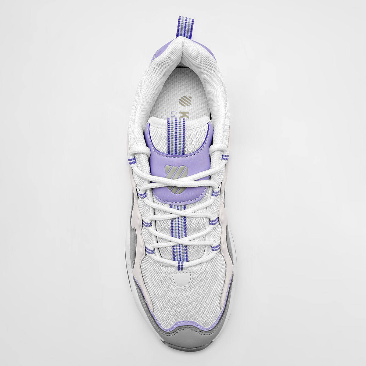 Foto 3 pulgar | Tenis Urbanos K-Swiss Blancos para Mujer