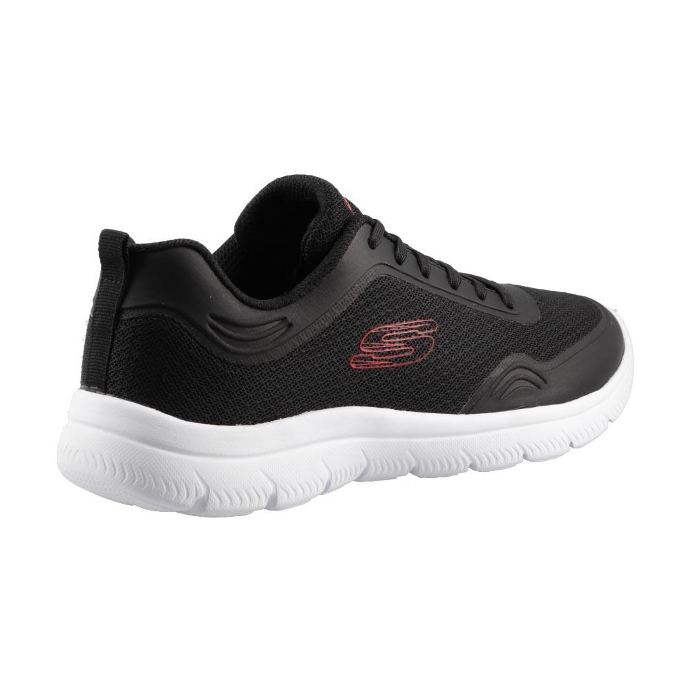 Foto 3 | Tenis para Mujer Skechers Textiles Negros