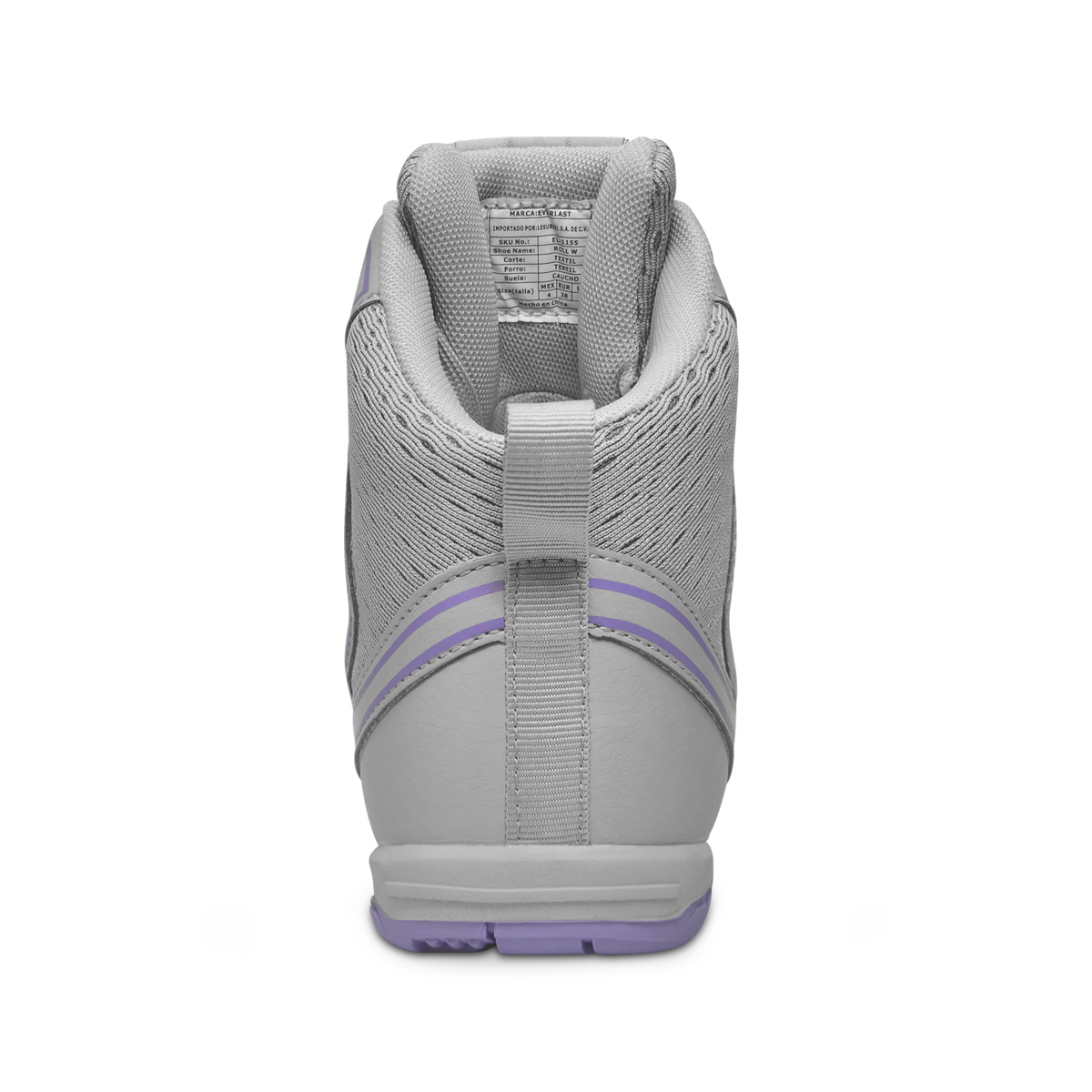 Foto 4 | Botas Everlast Roll W Gris-morado Entrenamiento Box