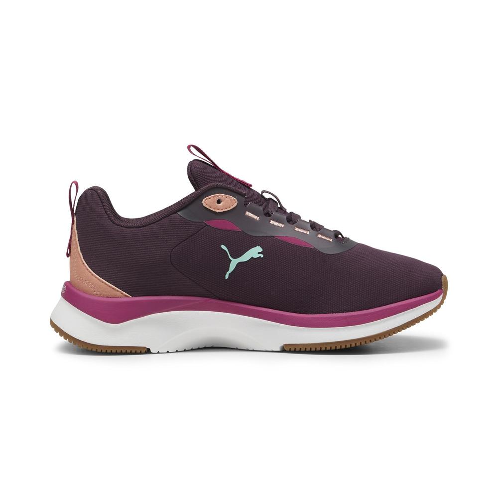 Foto 3 pulgar | Tenis Para Correr Puma Softride Orla Para Mujer Vino