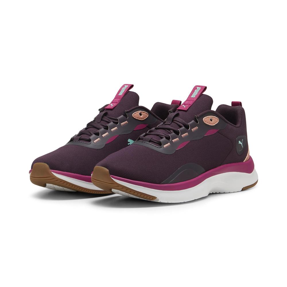 Foto 4 pulgar | Tenis Para Correr Puma Softride Orla Para Mujer Vino